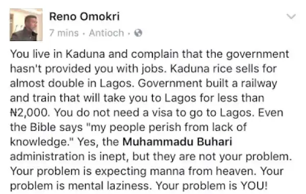 " The Problem Of Nigeria